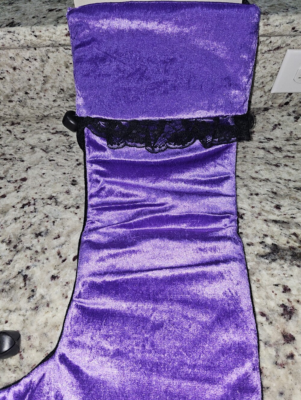Disney Parks Villain Large Christmas Stocking Ursula Maleficent Evil Queen NEW - Picture 6 of 16